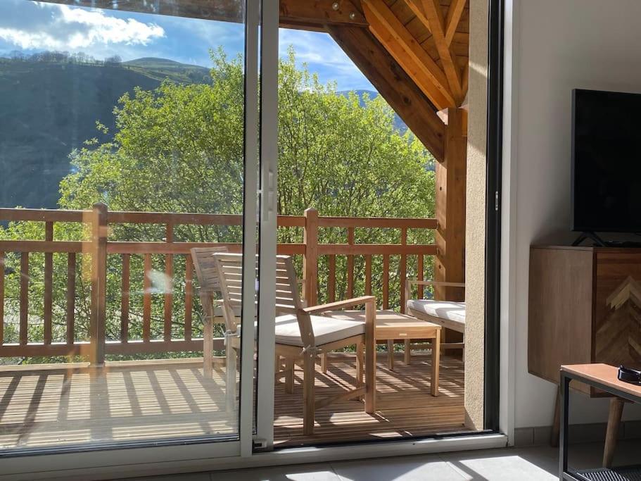 Charmant T4 Duplex Vue Montagne Loudenvielle Εξωτερικό φωτογραφία